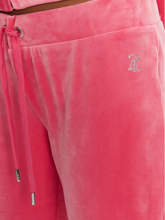 Juicy Couture Juicy Couture Donji dio trenerke Christine JCWBJ125304 Ružičasta Flared Leg