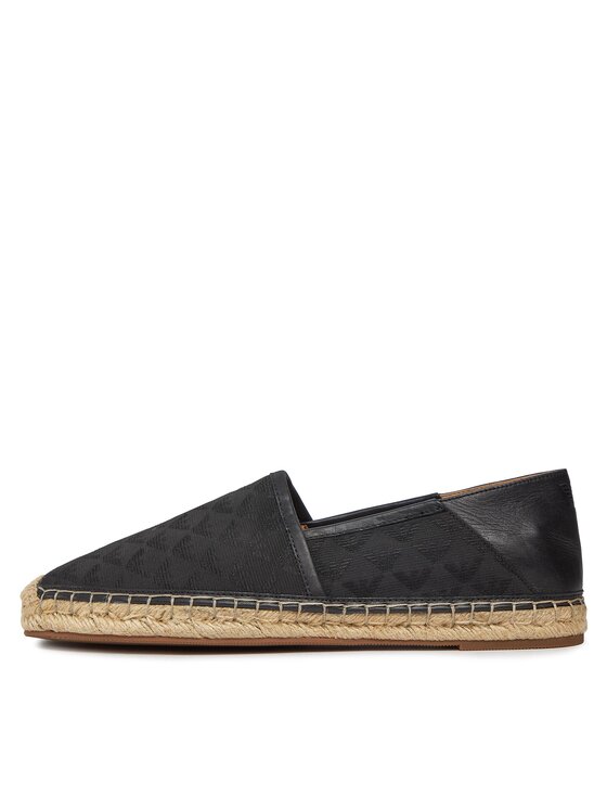 Emporio Armani Emporio Armani Espadrilky X4S028 XN775 K001 Čierna