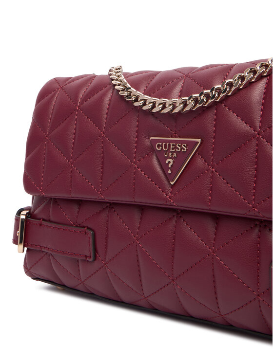 Guess Guess Táska Paisleigh HWQG98 83210 Bordó