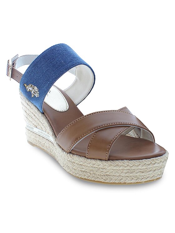 U.S. Polo Assn. U.S. Polo Assn. Espadryle Alyss ALYSSA011 Brązowy