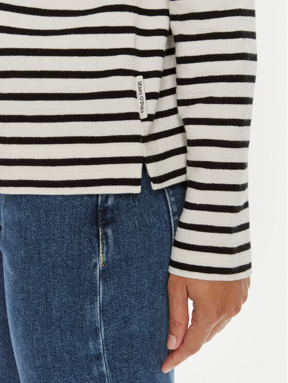 Marc O'Polo Marc O'Polo Bluse M06 2040 52345 Écru Regular Fit