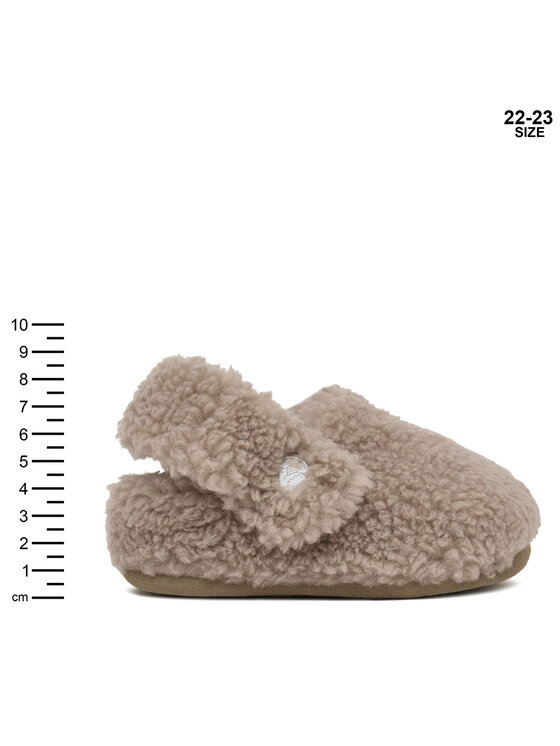 Crocs Crocs Papuče Toddler Classic Cozzzy Slipper 210857 Béžová