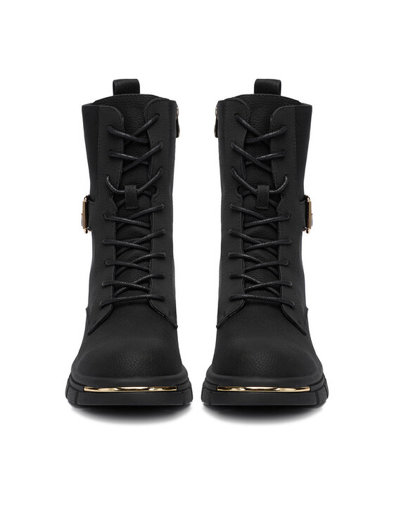 DeeZee DeeZee Schnürschuhe 60110-1 Schwarz