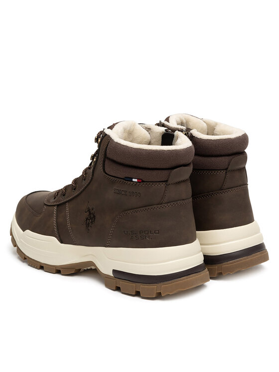 U.S. Polo Assn. U.S. Polo Assn. Gležnjarji OSCAR001M/DYT1 Rjava