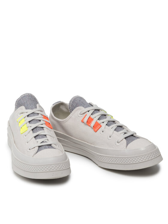 Converse tennis grigio outlet