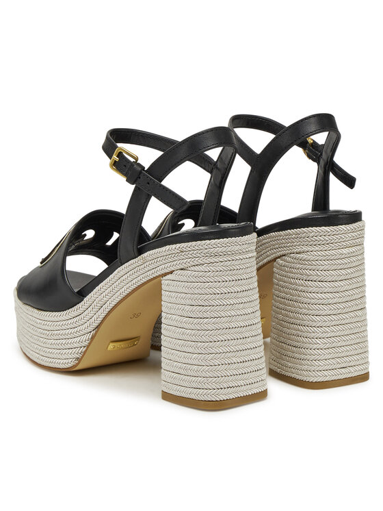 Guess Guess Εσπαντρίγιες FLJFML LEA03 Μαύρο