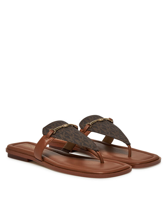 MICHAEL Michael Kors MICHAEL Michael Kors Japonki Lena 40R5LEFS2B Brązowy