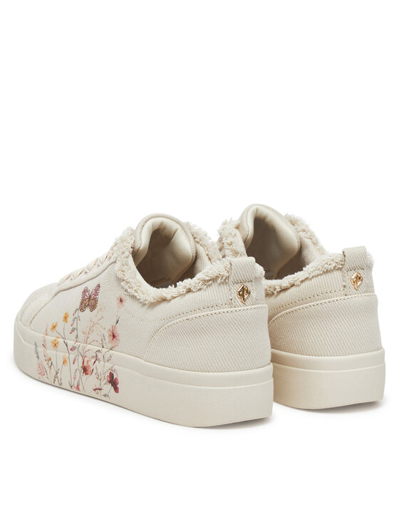 Aldo Aldo Sneakersy Wild Flowers 13918581 Beżowy