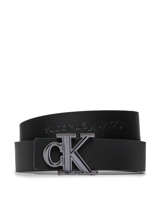 Calvin Klein Jeans Calvin Klein Jeans Ζώνη Ανδρική Gift Prong Harness Lthr Belt35Mm K50K511516 Μαύρο