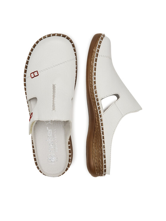 Rieker Rieker Ciabatte 46462-80 Bianco