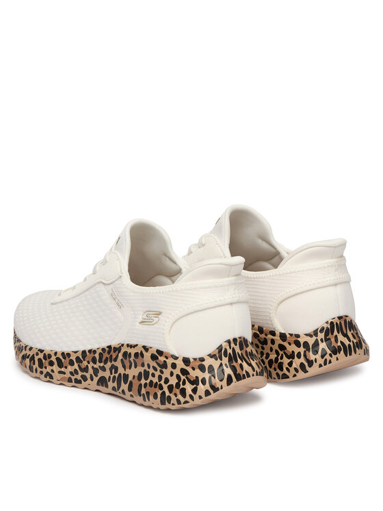 Skechers Skechers Sneakersy BOBS Sport Squad Chaos - Daily Prowl 117246/WHT Biały