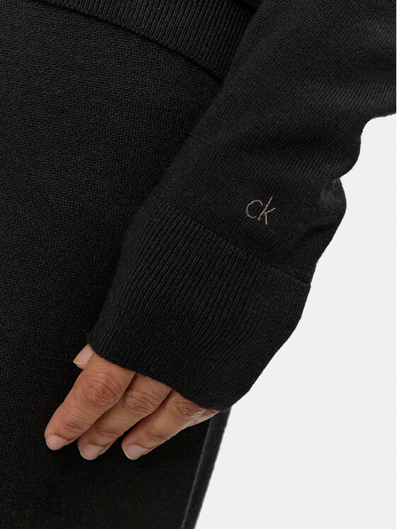 Calvin Klein Calvin Klein Πουλόβερ K20K207451 Μαύρο Regular Fit