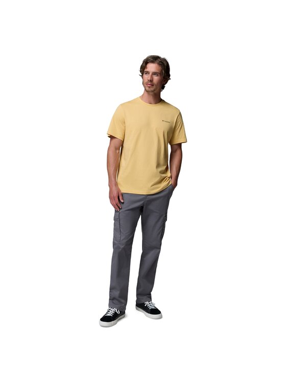 Columbia Columbia T-Shirt 215502 Żółty Regular Fit