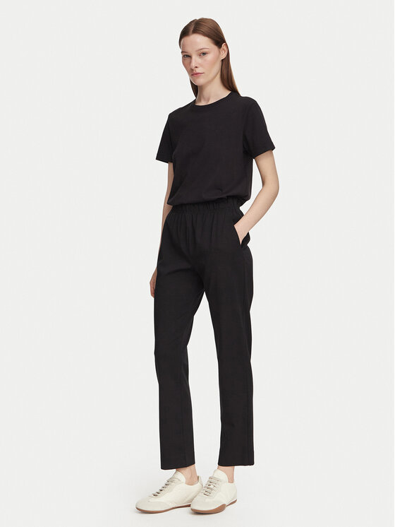Weekend Max Mara Weekend Max Mara Spodnie materiałowe Elfo 2625786011 Czarny Regular Fit