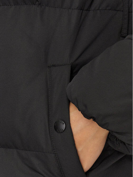 Patrizia Pepe Patrizia Pepe Пухено яке 2O0074/A332-K103 Черен Regular Fit