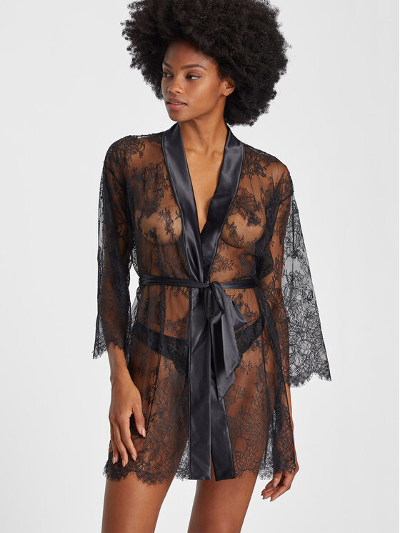 Aubade Aubade Kimono RZ65 Černá Regular Fit