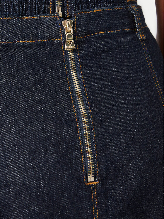 Guess Guess Spódnica jeansowa W6YD03 D1348 Granatowy Regular Fit