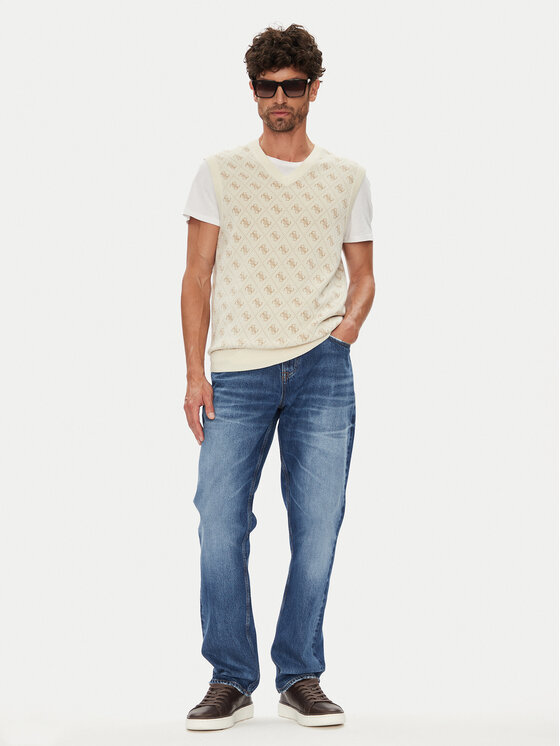 Guess Guess Дънки M5YAN2 D5KT3 Тъмносин Regular Fit