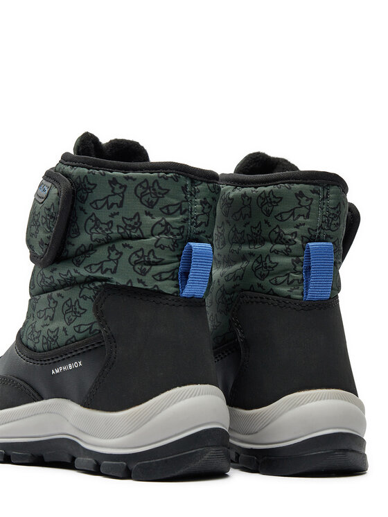 Geox Geox Čizme za snijeg B Flanfil Boy B Abx B263VE 0BCMN C9358 S Crna