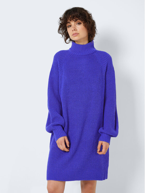Noisy May Noisy May Rochie tricotată Timmy 27017055 Albastru Relaxed Fit