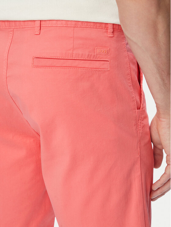 BOSS BOSS Шорти от плат 50536723 Светлочервен Slim Fit