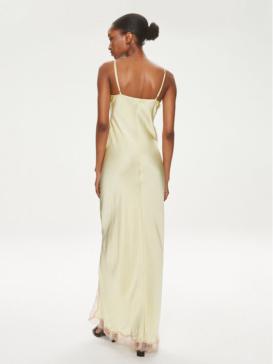 Herskind Herskind Cocktail obleka Jonathan 5172370 Rumena Regular Fit