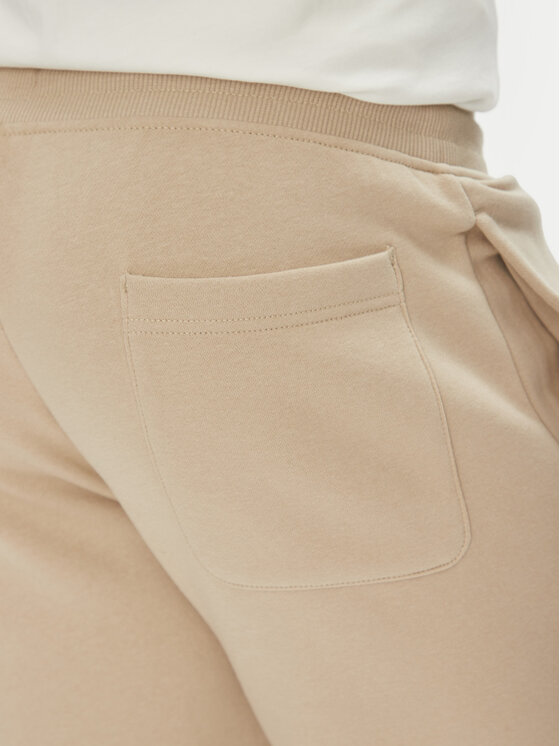 Tommy Jeans Tommy Jeans Jogginghose Flag DM0DM20473 Beige Slim Fit