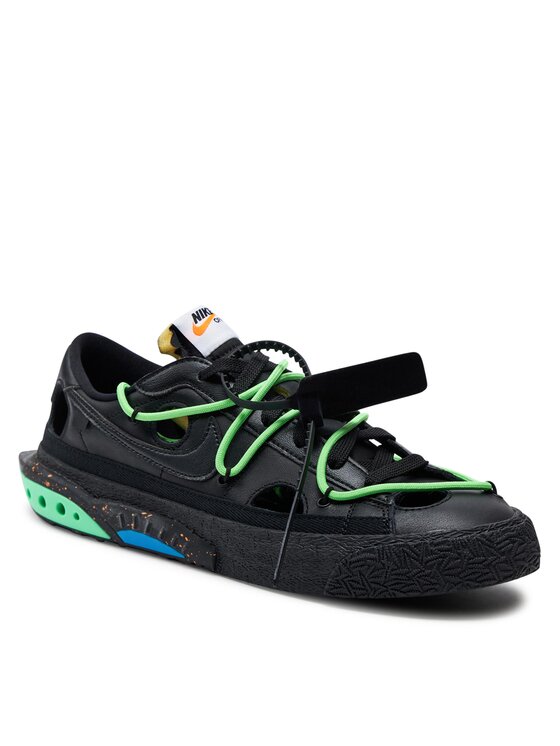 Nike Nike Сникърси Blazer Low'77 / OW DH7863 001 Черен