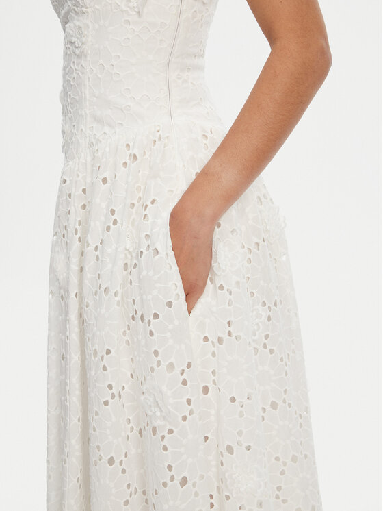 BARDOT BARDOT Abito da cocktail Estie 59786DB2 Bianco Regular Fit