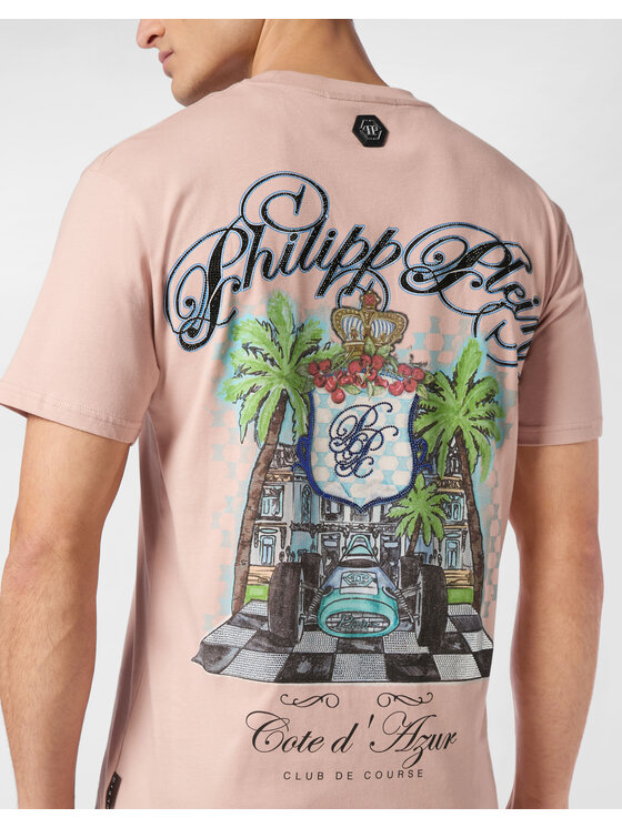 PHILIPP PLEIN PHILIPP PLEIN T-shirt 24933 Crema Regular Fit