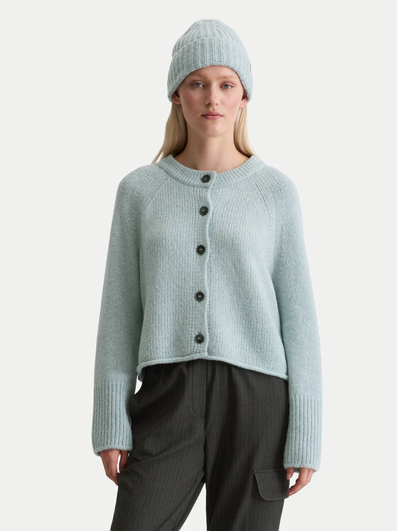 Marc O'Polo Marc O'Polo Kardigan 509 6121 61093 Modrá Relaxed Fit
