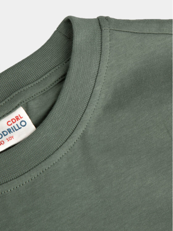 Coccodrillo Coccodrillo T-särk WC4143215VBA Roheline Regular Fit