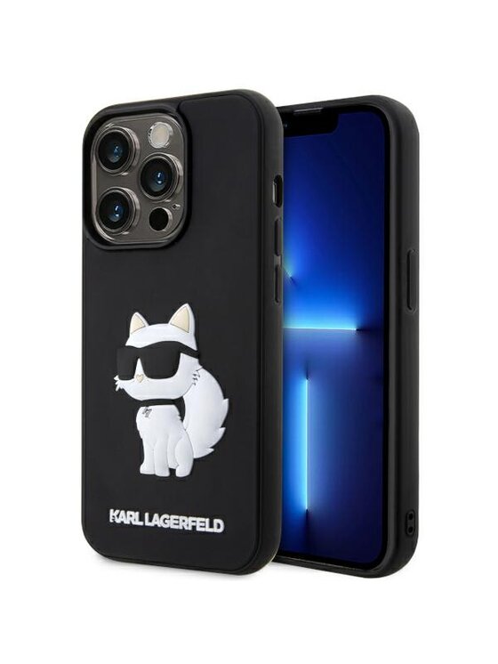 Etui na telefon KARL LAGERFELD, Czarne, iPhone 14 Pro Max