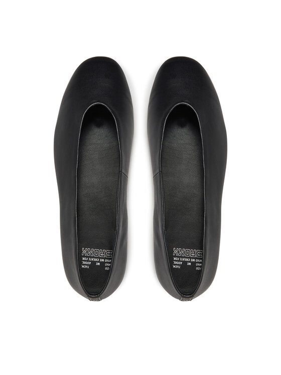 Bronx Bronx Ballerinas Ser-ajaa 66644-D Schwarz