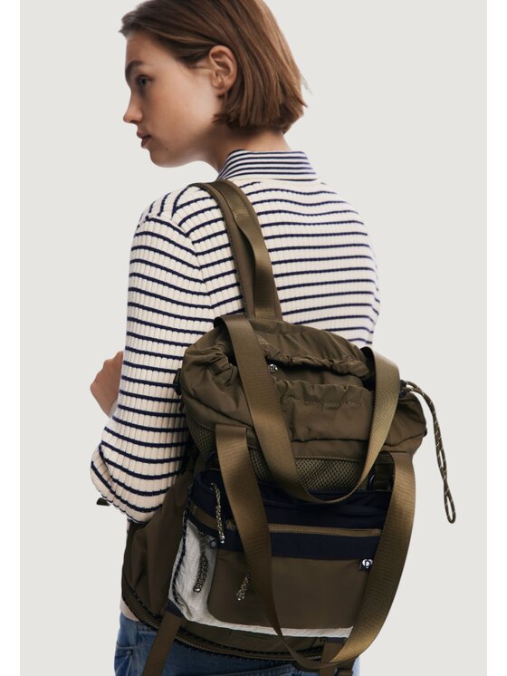 Desigual Desigual Zaino BACK_BASIC MODULAR DISCOV Verde