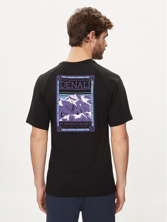 The North Face The North Face T-shirt NF0A87NU Crna Regular Fit