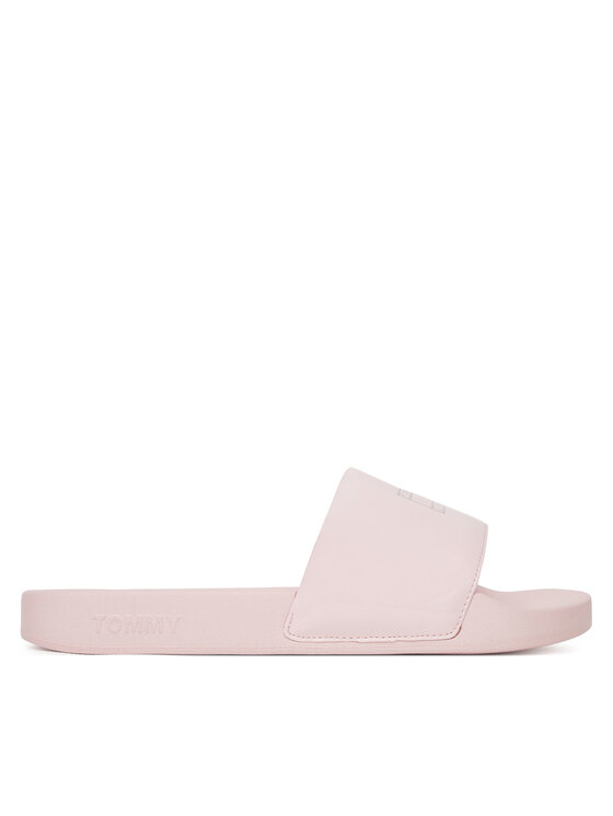 Tommy Jeans Tommy Jeans Şlapi Flag Pool Slide Patent EN0EN02901 Roz