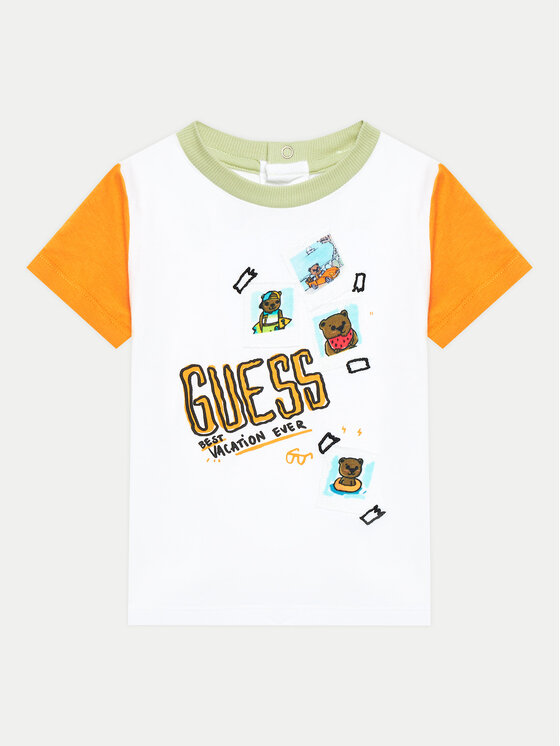 Guess Guess Sada tričko a džínové šortky I4GG08 K8HM3 Barevná Regular Fit