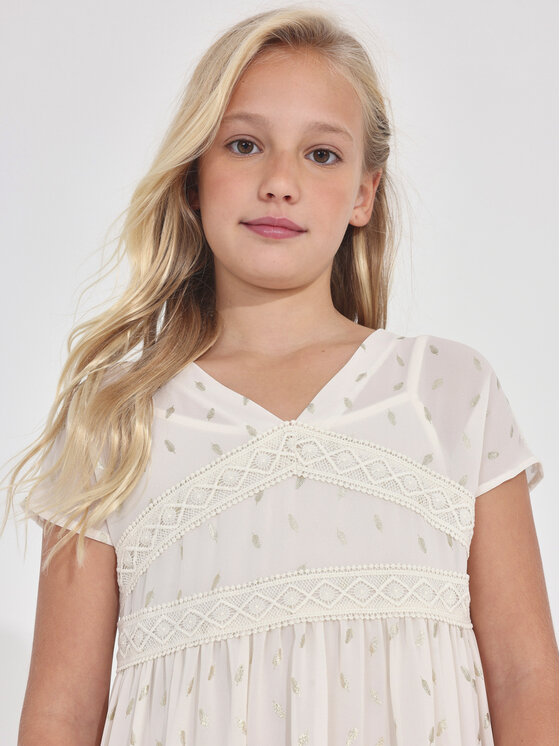 Mayoral Mayoral Sommerkleid 6920 Écru