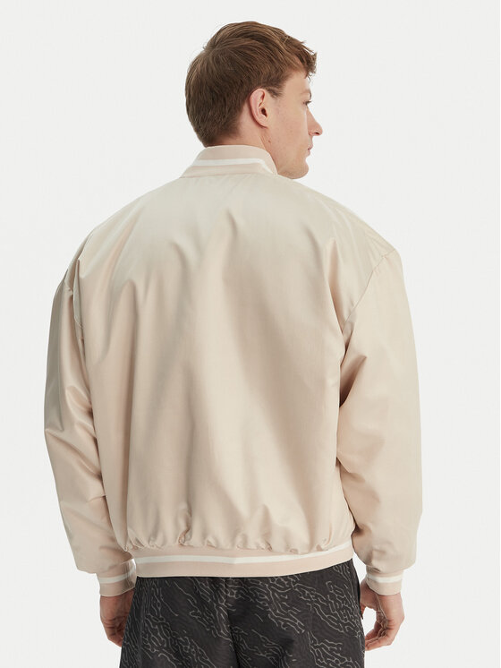 adidas adidas Geacă bomber Stadium KE6211 Bej Loose Fit