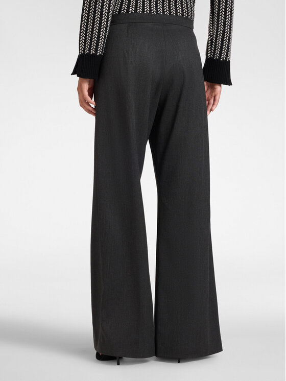 Elena Mirò Elena Mirò Pantaloni di tessuto P041P000561N023 Grigio Flare Fit