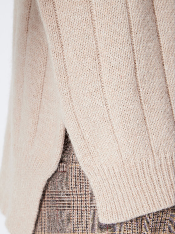 Peserico Peserico Rollkragenpullover E99958F05 Beige Regular Fit