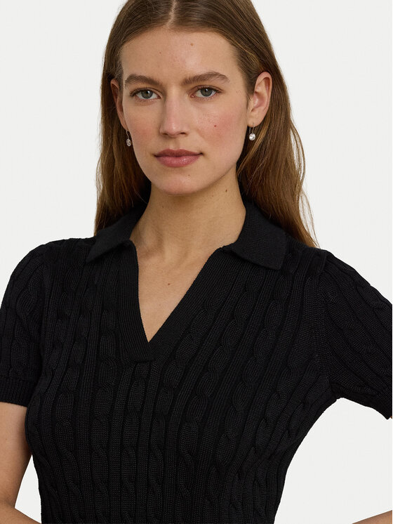LAUREN RALPH LAUREN LAUREN RALPH LAUREN Polokošeľa 200P14041002 Čierna Regular Fit