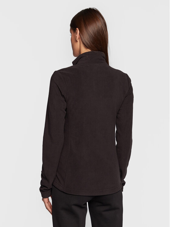 4F 4F Fleecejacke H4Z22-PLD350 Schwarz Regular Fit