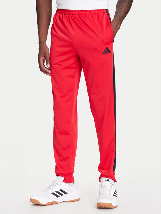 adidas adidas Jogginganzug Basic 3-Stripes JI8852 Rot Regular Fit