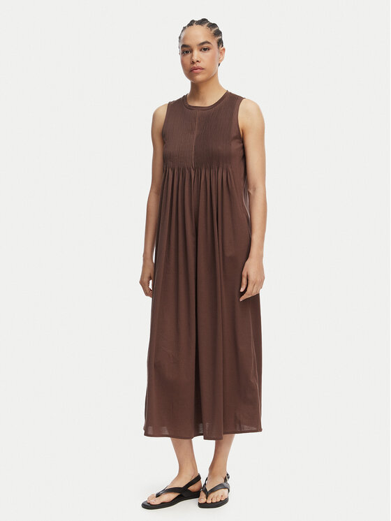 Weekend Max Mara Sukienka codzienna Ricordo 2615621022 Brązowy Regular Fit