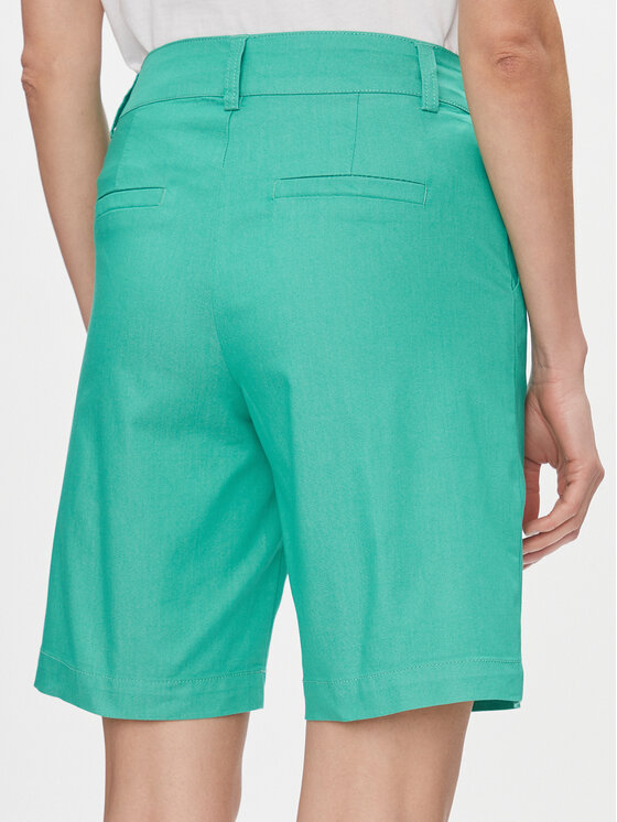 Kaffe Kaffe Шорти от плат Lea 10505457 Зелен Regular Fit