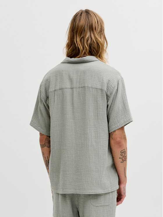 Jack & Jones Jack & Jones Košeľa Nantucket 12291812 Zelená Regular Fit
