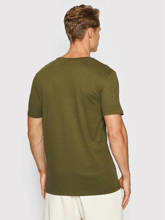 T-shirt Voodoo SHB06835 Verde Regular Fit