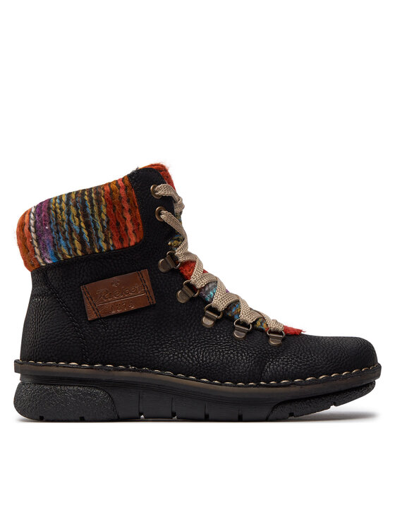 Botine Rieker 73343-00 Negru
